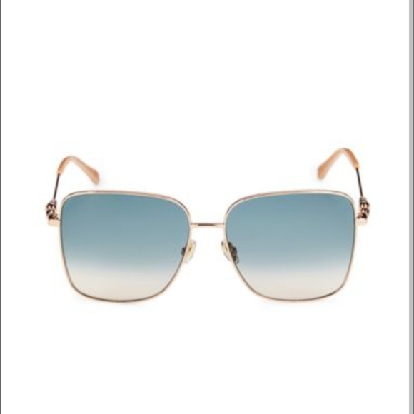 NIB Jimmy Choo 59 MM Square Sunglasses - Picture 2 of 4